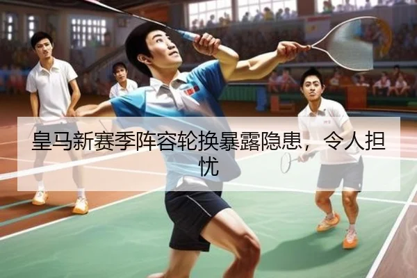 皇马新赛季阵容轮换暴露隐患，令人担忧